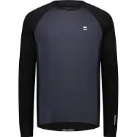 Mons Royale - Tarn Merino L/S - Merinolongsleeve Gr XXL blau/schwarz