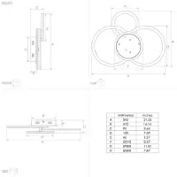 Eglo connect Parrapos-Z LED-Deckenlampe, 3-flammig