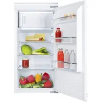 Amica Einbaukühlschrank "EKSS 361 216", Energieeffizienz: E, silber (weiß), Rechtsanschlag, wechselbar, Kühlschränke, Ruhig, übersichtlich, passend – dein Kühlschrank für jeden Tag, Einbaukühlschrank