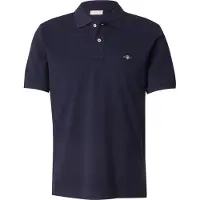 Gant Herren Reg Emb Archive Shield Polohemd, Evening Blue, L EU