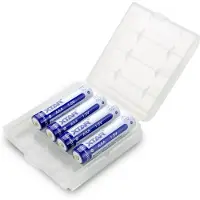 XTAR Akku R03/AAA, 1,5V, Li-Ionen, 1620mWh, 1000mAh, mit Schutzschaltung - 4 Stück