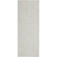 NORTHRUGS Teppich "Trenzado", rechteckig, 10 mm Höhe, In- & Outdoor, Handmade-Look, Läufer, Wetterfest, Balkon, Wohnzimmer