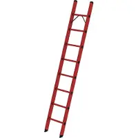 Munk Sprossen-Anlegeleiter GFK ohne Traverse - 036008