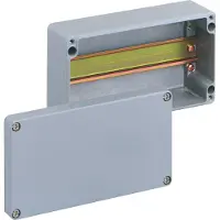 Spelsberg 16091001 Reihenklemmengehäuse, Schutzart IP66, max. Leiterquerschnitt 42, Schlagfestigkeit IK09, Bemessungsisolationsspannung 400V AC