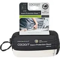 Cocoon - Insect Shield Protection Sheet - Reisedecke Gr 200 x 100 cm schwarz
