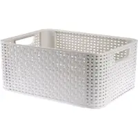 Curver Rattan Style M Korb mit Deckel