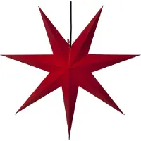 Star Trading 7506004, Leichte Dekorationsfigur, Rot, Ambiente, IP20, Schwarz, 1 Glühbirne(n)