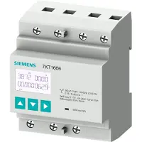 Siemens Energiezähler SENTRON 7KT PAC1600, 3-phasig, 80A, Modbus RTU, MID, IP40, weiß, 1 Stk.