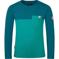 TROLLKIDS - Kid's Bergen Longsleeve - Longsleeve Gr 98 türkis