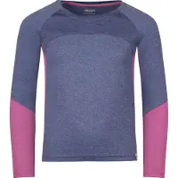 TROLLKIDS - Girl's Seiland Longsleeve - Funktionsshirt Gr 140 blau