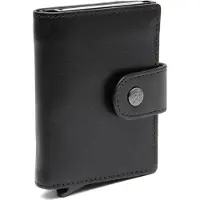 The Chesterfield Brand C08.0608 Leather Card Holder Novum Series Barrea black