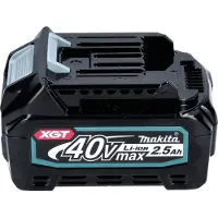 Makita GA 044 GD1 Akku Winkelschleifer 40 V max. 125 mm X-LOCK Brushless + 1x Akku 2,5 Ah - ohne Ladegerät