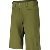 SCOTT - Shorts Trail Flow with Pad - Radhose Gr S oliv