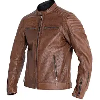 John Doe Leather Storm Tobacco Jacke Größe M