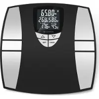 Champion Personenwaage Körperfett PV310 Schwarz/Silber