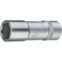 Gedore 19 L 27 Steckschlüsseleinsatz 1/2", lang, 6-kant, 27 mm