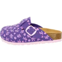 Lico Pantolette "Pantolette Bioline Clog Kids", Damen, Gr. 42, lila, Synthetik, Schuhe Pantolette