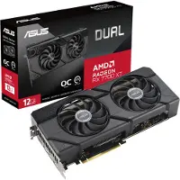 Asus Dual Radeon RX 7700 XT 12GB - OC Edition - Grafikkarten - Radeon RX 7700 XT - 12 GB GDDR6 - PCIe 4.0 - HDMI, 3 x DisplayPort - Box (90YV0JZ0-M0NA