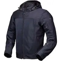 Modeka Davey Air wasserdichte Motorrad Textiljacke, dunkelblau, M