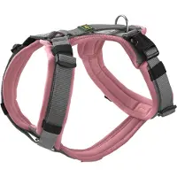Hunter - Maldon Up - Hundegeschirr Gr S/M altrosa /grau