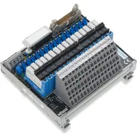 Wago 704-5044 Übergabemodul für Systemverkabelung,Steckverbinder gemäß DIN 41651,Stiftleiste 7045044