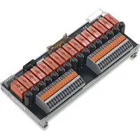 Wago 704-5074 Übergabemodul für Systemverkabelung,Steckverbinder gemäß DIN 41651,Stiftleiste 7045074