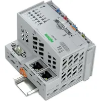 Wago 750-8213 Controller PFC200,2. Generation,2 x ETHERNET, CAN, CANopen,lichtgrau 7508213