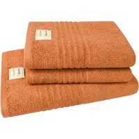 Dyckhoff Handtuch Set "Nature", Set, 3 tlg., Frottier, 3er Set: 2x Handtücher, je 50 x 100 cm & 1x Badetuch 70 x 140 cm