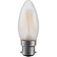 SPL LED-Kerzenlampe Ba22d C35 4W 320lm 2500K dimmbar (1 St.)