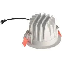 SLV 1003861 NUMINOS M DL, Indoor LED Deckeneinbauleuchte weiß/chrom 2700 K 55°