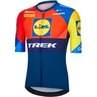 Santini Replica Lidl-trek 2025 Kurzarm-radtrikot