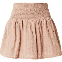 Roxy Sommerrock "Serenity Flow", Damen, Gr. XS, braun (portobella flower eyelet), Obermaterial: 100% Baumwolle., Röcke Sommerrock