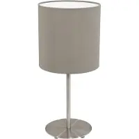 Eglo Modern Textil PASTERI nickel-matt, E27 max. 1X60W