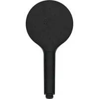 Wenko Duschkopf Schwarz Ø12cm Cleaning Anti Kalk Brausekopf Dusche Wellness