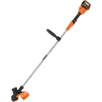 WORX Akku-Rasentrimmer "WG183E" Doppelfaden, verstellbarer Griff, inkl. 2 Akkus und Ladegerät