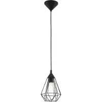 Eglo HängeleuchteTarbes, einflammig, 17,5cm, schwarz