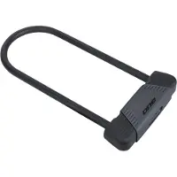 One U.lock 18.34 Bügelschloss mit 2 Schlüsseln 34 cm Stahl Schwarz