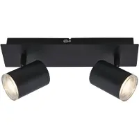 Briloner Deckenspot Banyo Splash GU10 IP44 zweiflammig