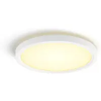 Philips White ambience Tento rundes WA LED-Deckenpanel 29,1 cm weiß, Bluetooth/Zigbee, Weiß, 2200 K, 6500 K, 16,6 W, 25000 h