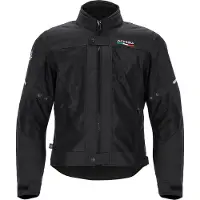Acerbis On Road Ruby Motorad Textiljacke Farbe: Schwarz, Grösse: XXL