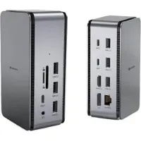 ESTUFF ES623015, Kabelgebunden, USB4, 100 W, 3,5 mm, USB Typ-C, 2500 Mbit/s