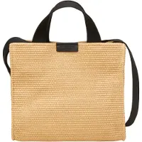Marc O'Polo Schultertasche Sarina Shopper Dry Wheat hellbraun