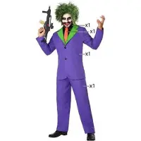 Atosa Clown Herrenkostüm