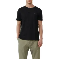 s.Oliver T-Shirt , Herren, Gr. XXL, schwarz, Jersey, Obermaterial: 100% Baumwolle, unifarben, regular fit taillenbedeckt, Rundhals, Shirts T-Shirt, mit Logo Print