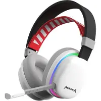 MARVO Gaming-Kopfhörer MONKA HG9069W, kabellos, 40mm Treiber, abnehmbares Mikrofon, 6 Std. Akku