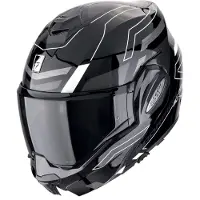 Scorpion EXO-TECH EVO CONQUER Klapphelm schwarz-chameleon XS XS in braun/schwarz