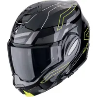 Scorpion Modular Helm EXO-TECH EVO CONQUER Matt Schwarz Rot größe XS