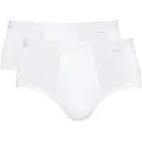 Mey Slip "NOBLESSE", Herren, Gr. 10/4XL, weiß, Obermaterial: 100% Baumwolle, körpernah, Unterhosen Slip, Mit Eingriff