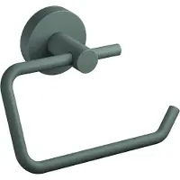 TESA Toilettenpapierhalter "MOON Toilettenrollenhalter", grau, B:13,5cm H:15,5cm L:8,5cm, Toilettenpapierhalter, Toilettenpapierhalter, grau - 9,9 cm : 14 cm : 5,3 cm