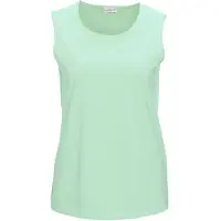 Goldner Trägertop "Gepflegtes Top in formstabiler Ware", Damen, Gr. 40, grün (mintgrün), Obermaterial: 82% Polyester PES. 18% Elasthan EL., normal, Rundhals, Sonstiges, Tops Trägertop, ohne